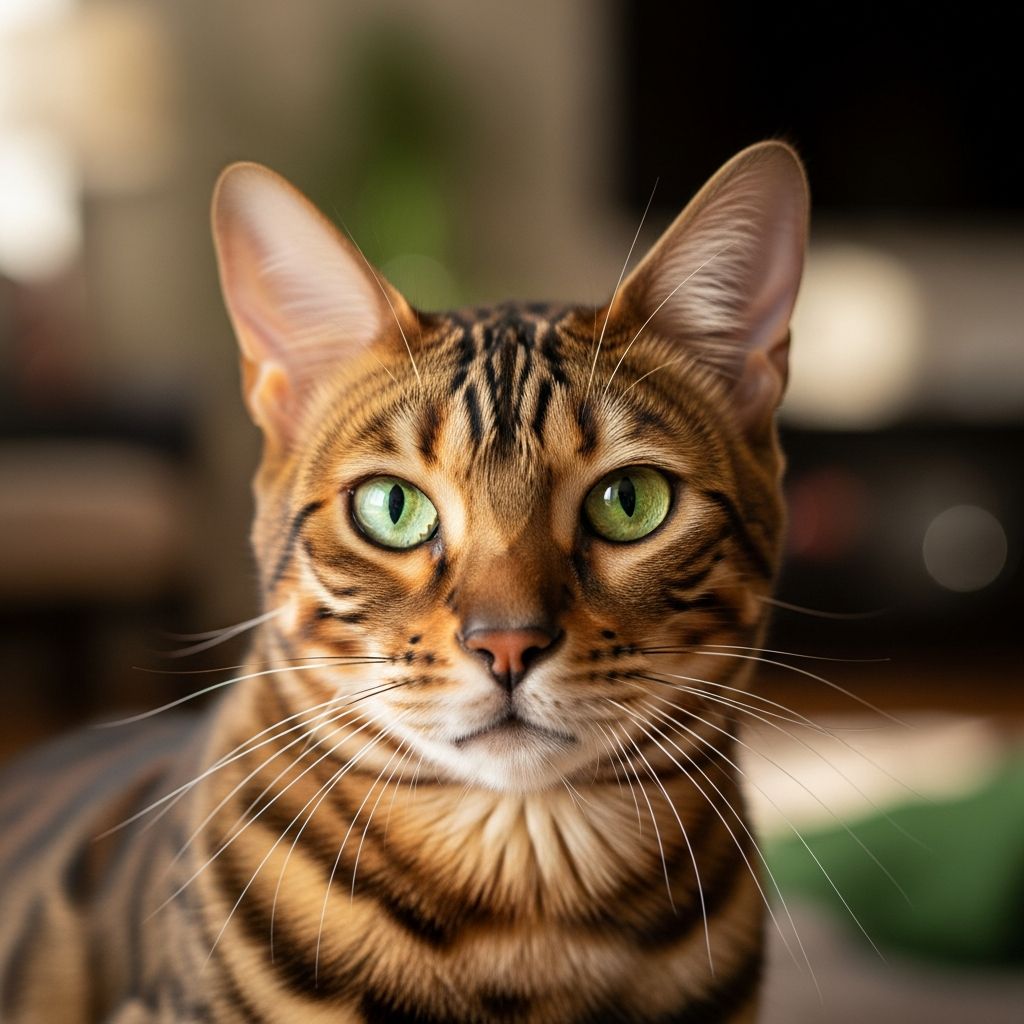 Brown Bengal Cats: Guide To Care, Coat & Personality Discover the stunning beauty, lively personality, and care essentials of the brown Bengal cat, a domestic feline with wild-inspired elegance.