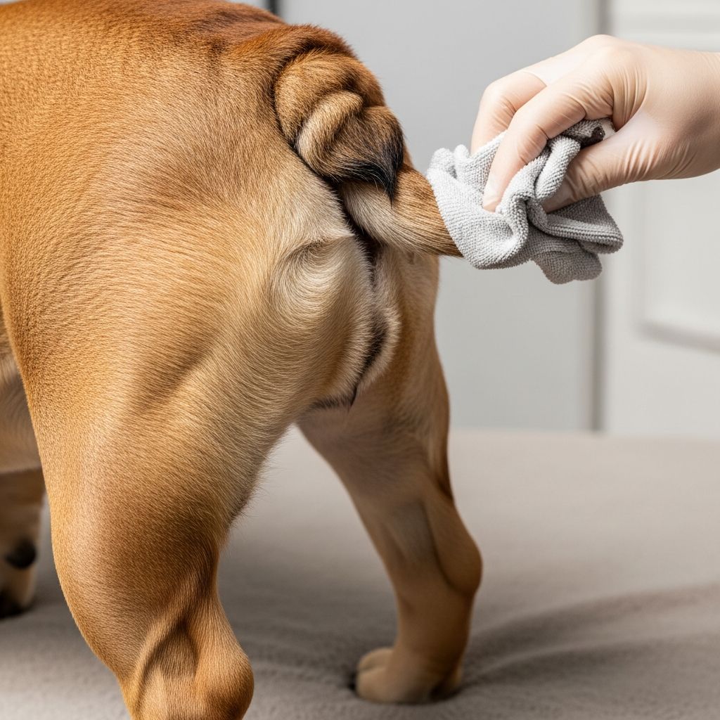 Tail Pocket Care in Bulldogs: Complete Health Guide Essential information on managing and preventing tail pocket infections in wrinkly dog breeds