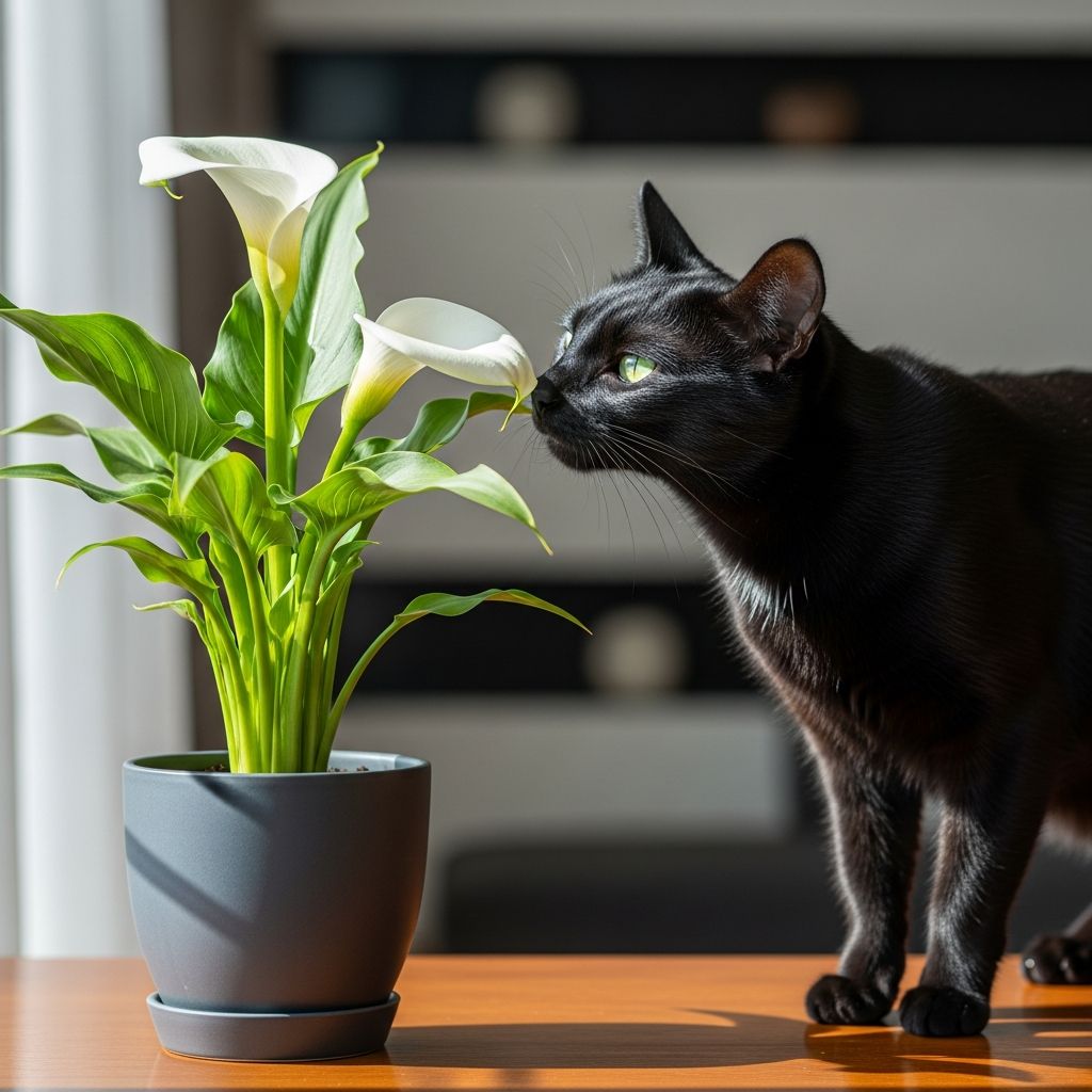 Discover if calla lilies pose a real threat to your feline friends and learn essential safety measures for a worry-free home.