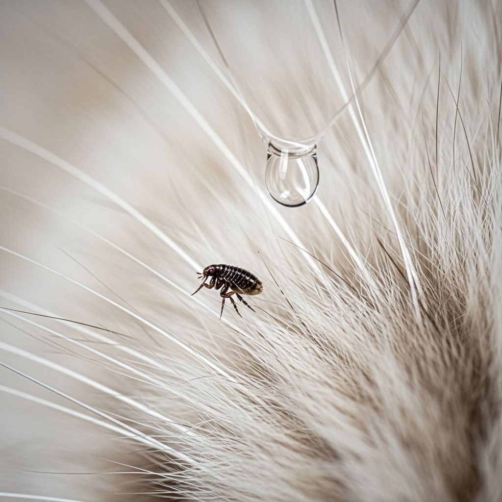 Discover why alcohol kills fleas instantly but poses serious risks to cats, plus vet-approved alternatives for safe flea management.
