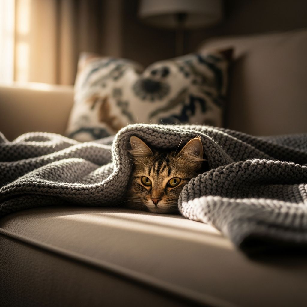 Can Cats Suffocate Under Blankets? Essential Safety Guide Discover if it's safe for your cat to burrow under blankets, expert insights on suffocation risks and cozy sleeping habits.