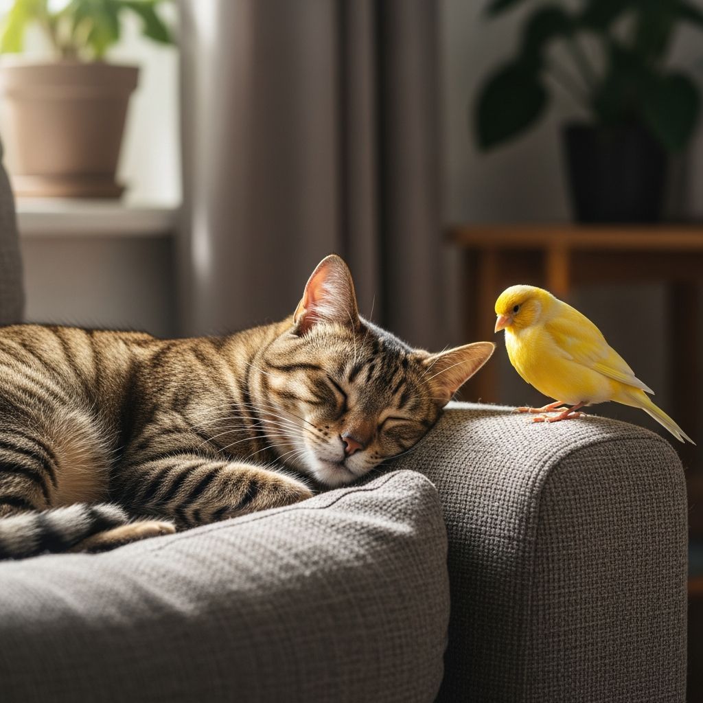 Can Cats And Birds Live Together: 5 Essential Safety Measures Discover if cats and birds can safely coexist in the same home with expert tips on precautions, training, and creating harmonious environments.