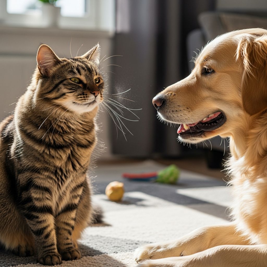 Discover if cats can develop allergies to dogs, recognize symptoms, and learn effective management strategies for multi-pet households.