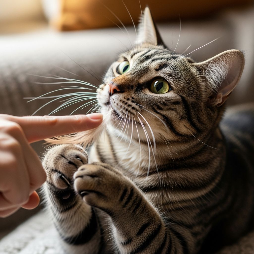 Discover if cats feel ticklish like humans, their sensitive spots, body language cues, and safe ways to interact with your feline friend.