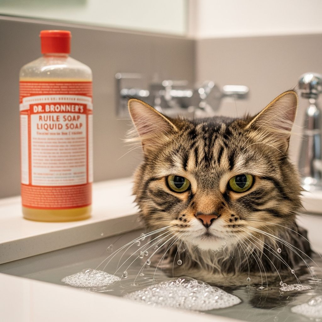 Can Cats Be Washed With Dr. Bronner’s Soap? Learn if Dr. Bronner's soap is safe for cats and discover the best bathing practices.