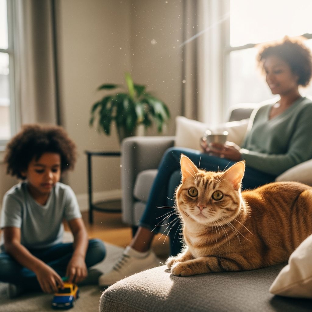 Explore the connection between cat ownership and asthma risk in children and adults.