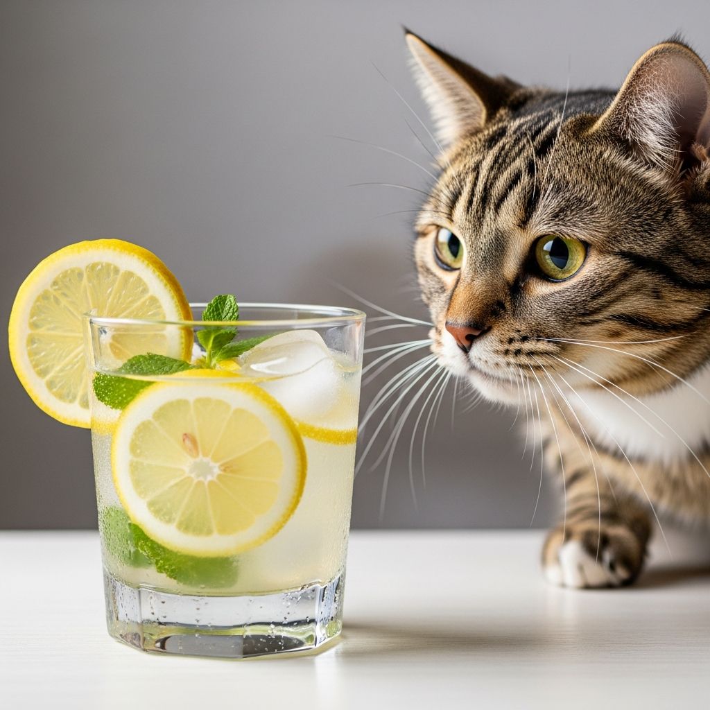 Discover why lemonade is unsafe for cats, the risks involved, and safe hydration alternatives for your feline friend.