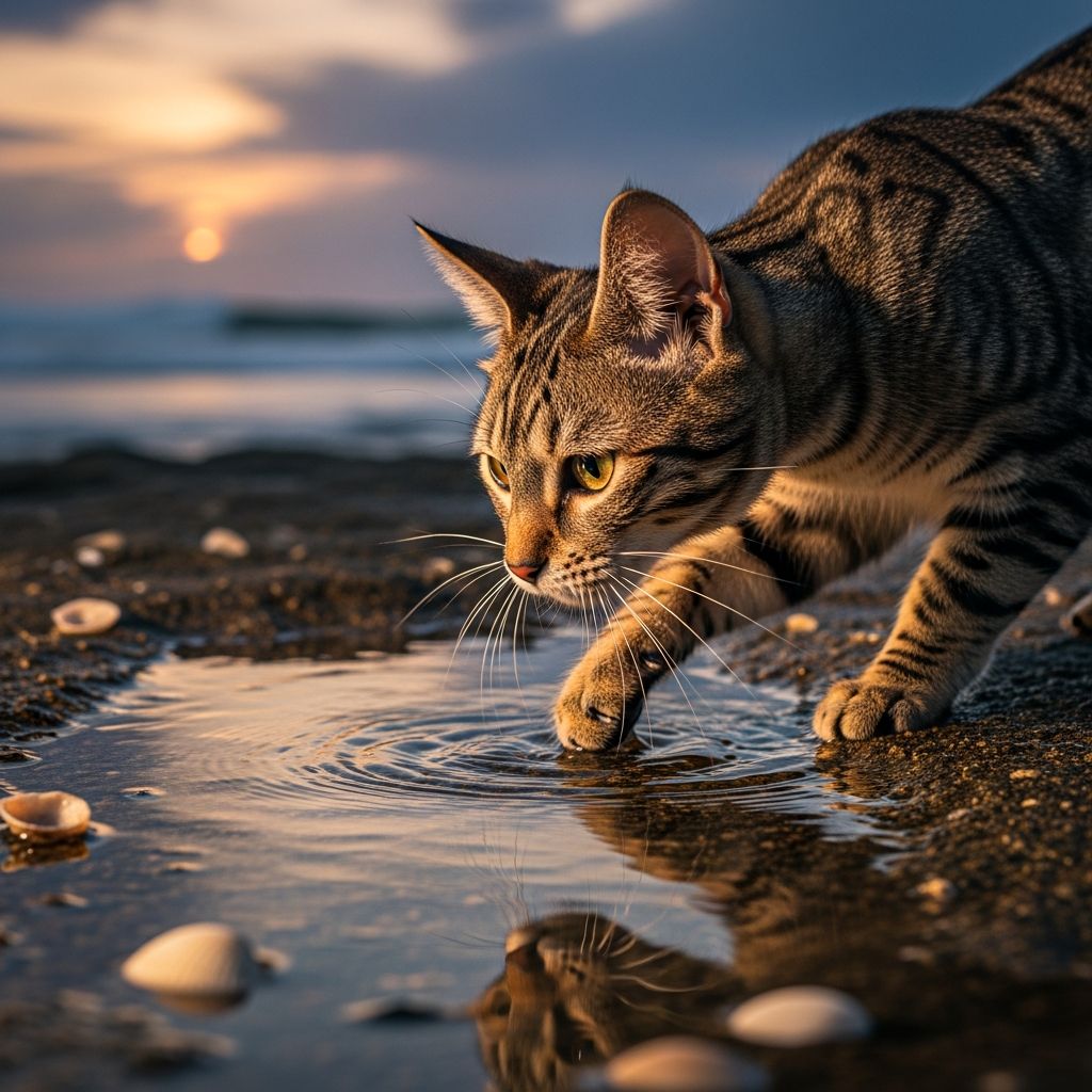 Discover vet-reviewed facts on whether cats can safely drink salt water, potential risks, and expert advice for cat hydration.