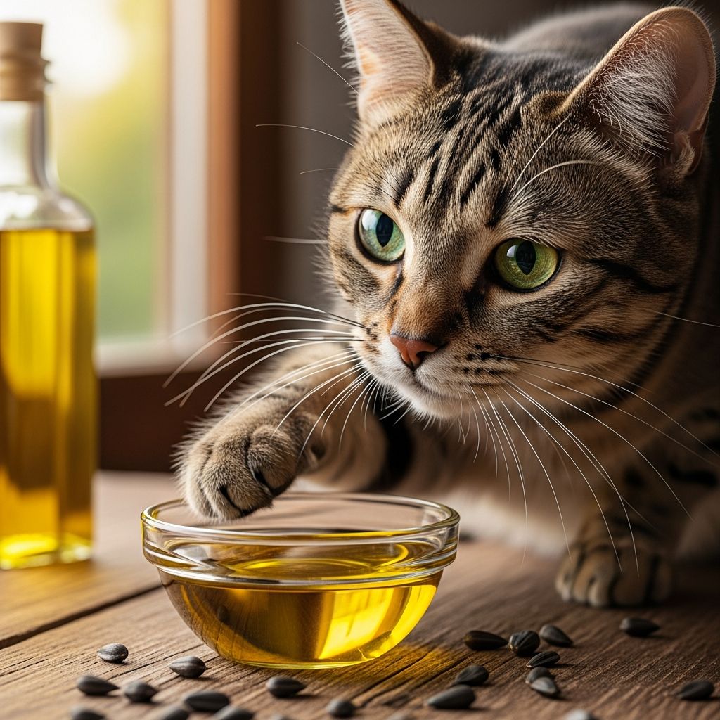 Can Cats Drink Sunflower Oil? A Comprehensive Guide Discover if sunflower oil is safe for cats, its benefits for skin and coat, potential risks, and safe feeding guidelines.