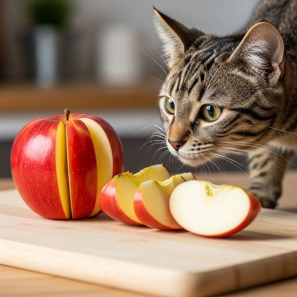 Can Cats Eat Apples? Complete Guide To Safe Feeding Discover if apples are safe for cats, nutritional benefits, risks, and how to safely share this fruit as an occasional treat.