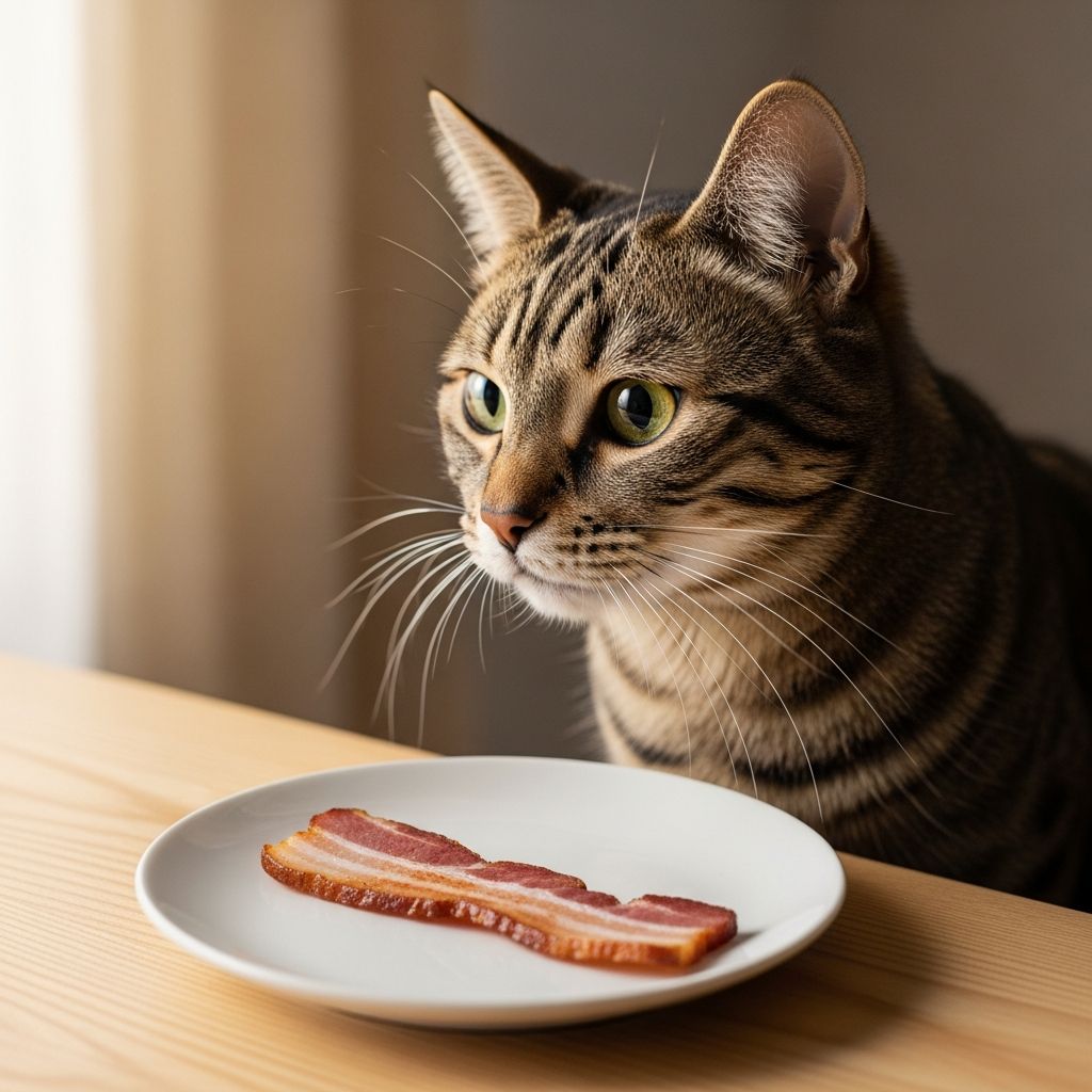 Can Cats Eat Bacon? Vet-Reviewed Guide To Risks & Safe Treats Discover vet-reviewed facts on whether cats can safely eat bacon, the risks involved, and healthier treat alternatives for your feline friend.