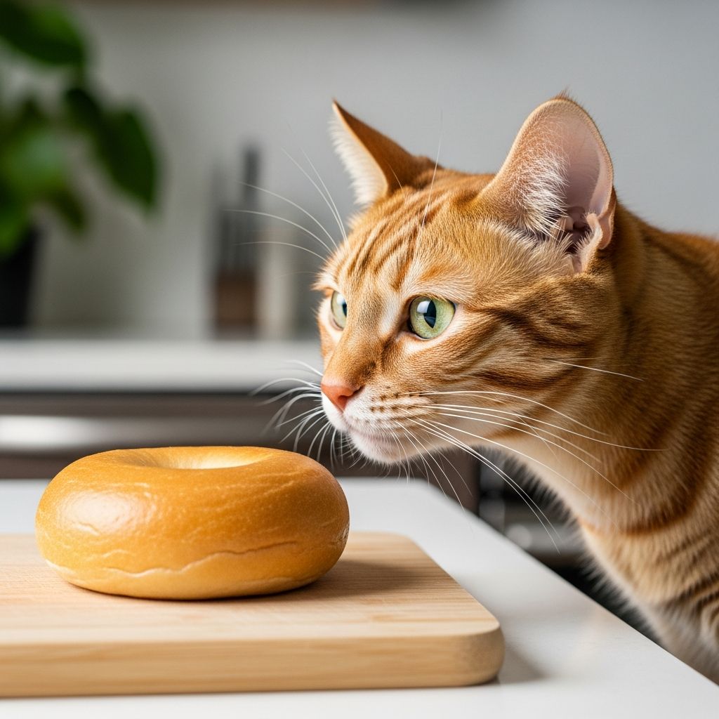 Can Cats Eat Bagels? Risks, Safety Tips, And Alternatives Discover if bagels are safe for cats, explore risks of ingredients and toppings, and find healthier treat alternatives for your feline friend.