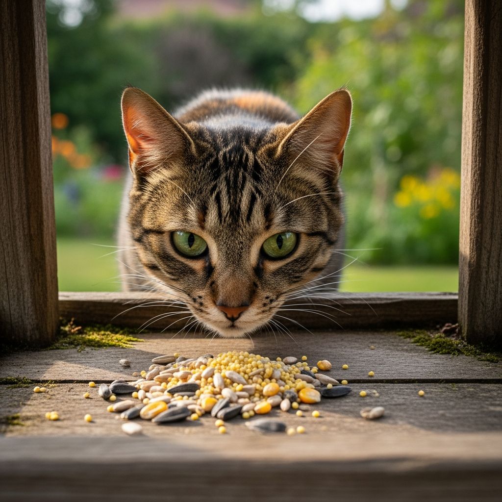 Discover if bird seed is safe for cats, potential risks, nutritional value, and what to do if your feline sneaks a bite.