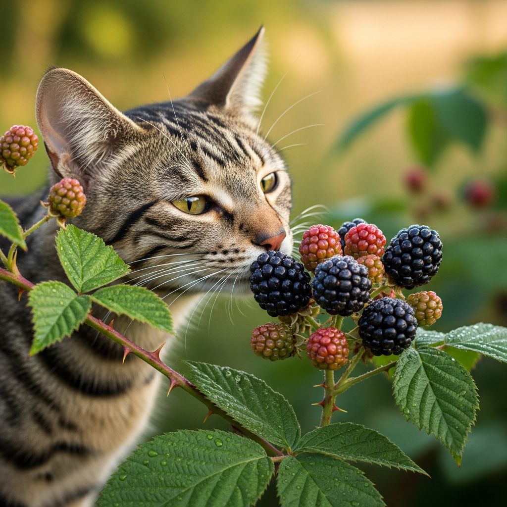 Can Cats Eat Blackberries? 5 Vet-Reviewed Safety Tips Discover if blackberries are safe for cats, their health benefits, risks, and safe feeding guidelines from vet-reviewed facts.
