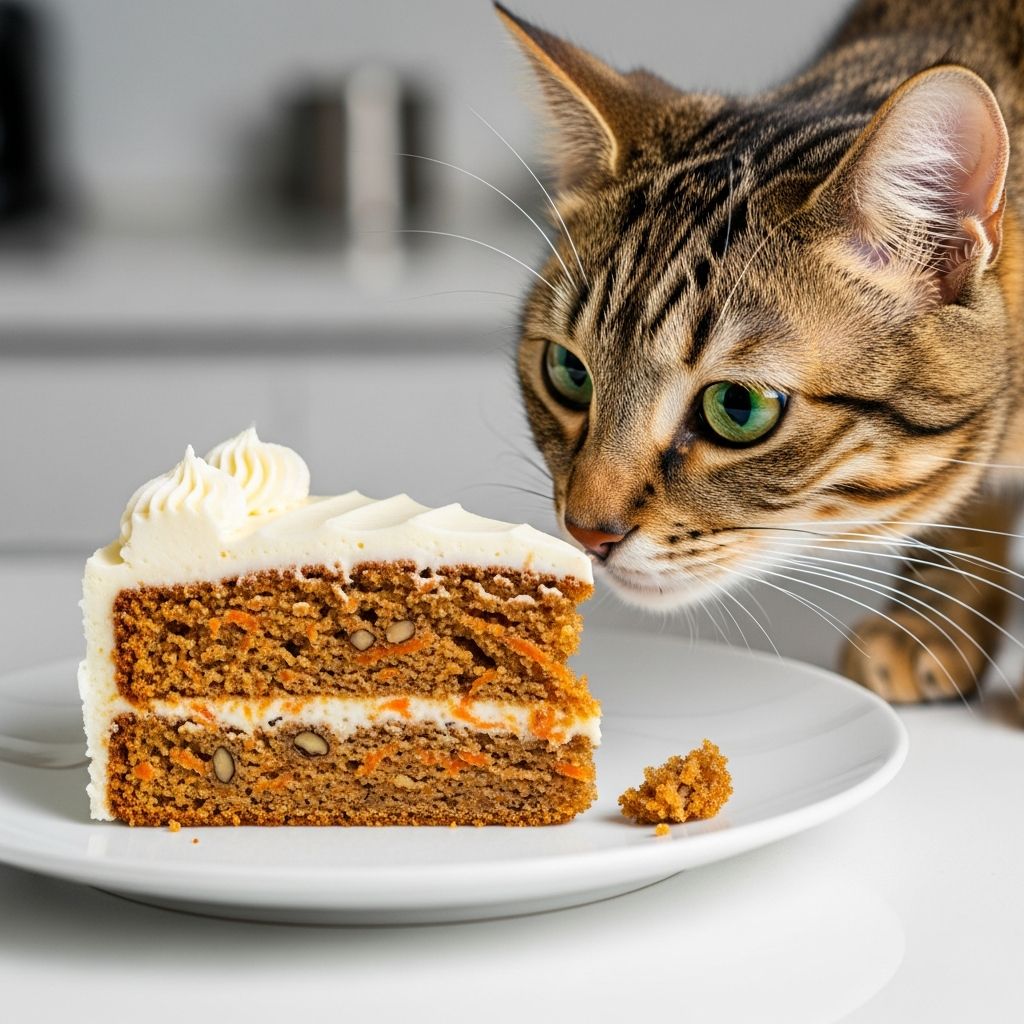 Can Cats Eat Carrot Cake? Vet-Approved Guide & Alternatives Discover if carrot cake is safe for cats, explore harmful ingredients, symptoms, and vet-approved alternatives for feline treats.