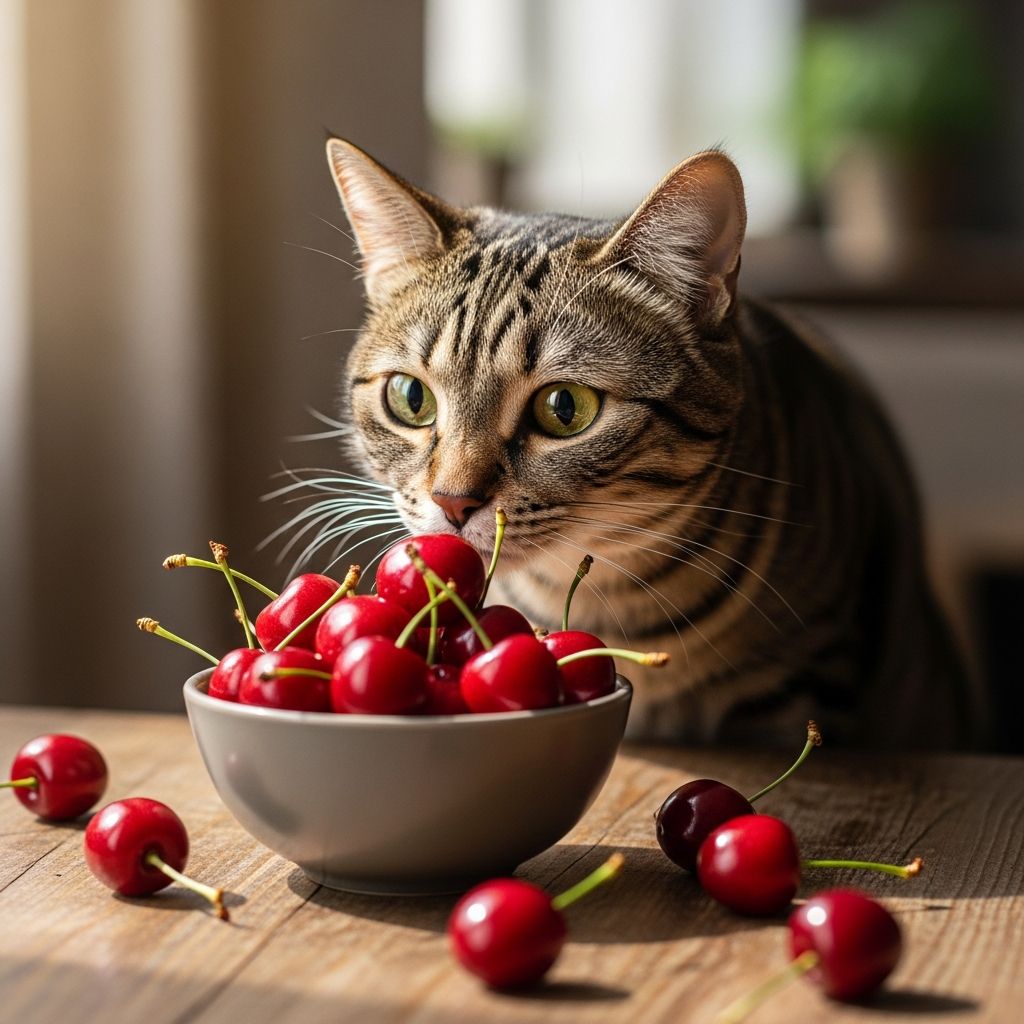 Can Cats Eat Cherries? Vet-Reviewed Risks & Safe Alternatives Discover if cherries are safe for cats, the risks of pits and cyanide, and safer treat alternatives for your feline friend.