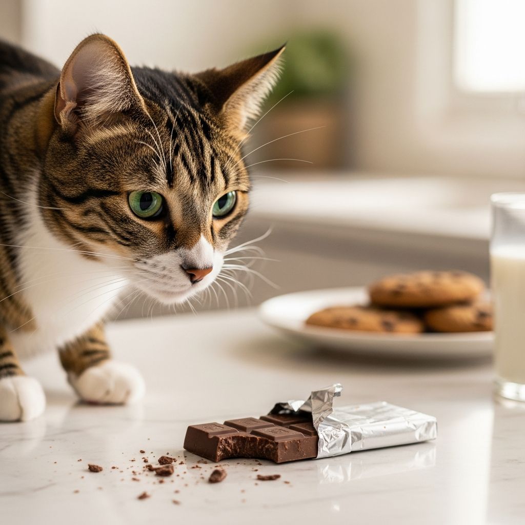 Discover why chocolate is toxic to cats, the dangers of theobromine, symptoms to watch for, and what to do if your cat eats chocolate.