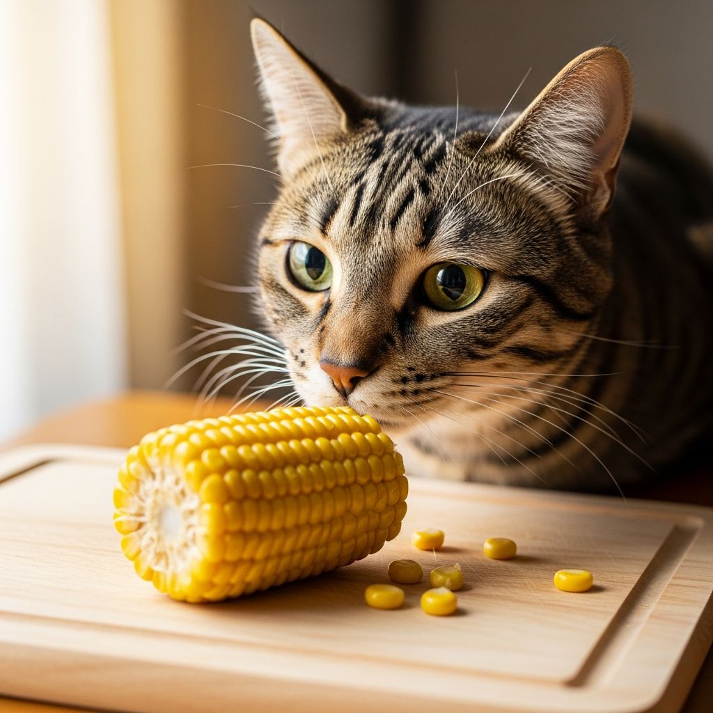 Can Cats Eat Corn? 5 Feeding Tips, Risks & Benefits Discover if corn is safe for cats, its nutritional benefits, potential risks, and safe feeding guidelines for your feline friend.