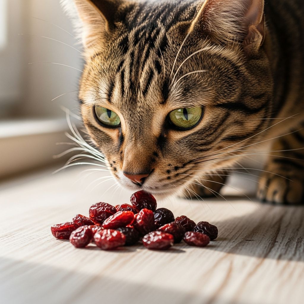 Discover if Craisins are safe for cats, the risks of added sugars, and healthier treat alternatives for your feline friend.
