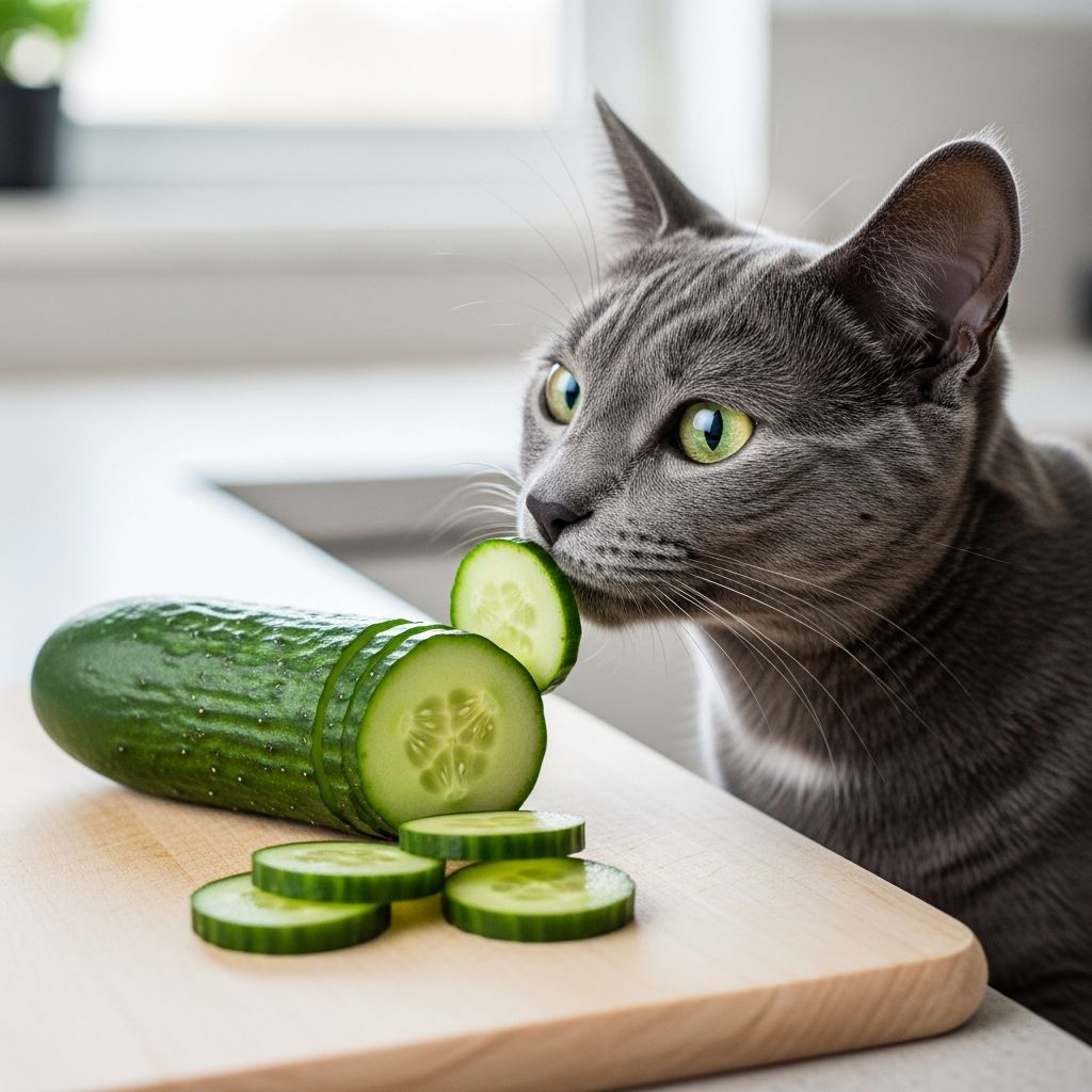 Can Cats Eat Cucumbers? Safety and Nutrition Guide Learn whether cucumbers are safe for cats and how to serve them properly.