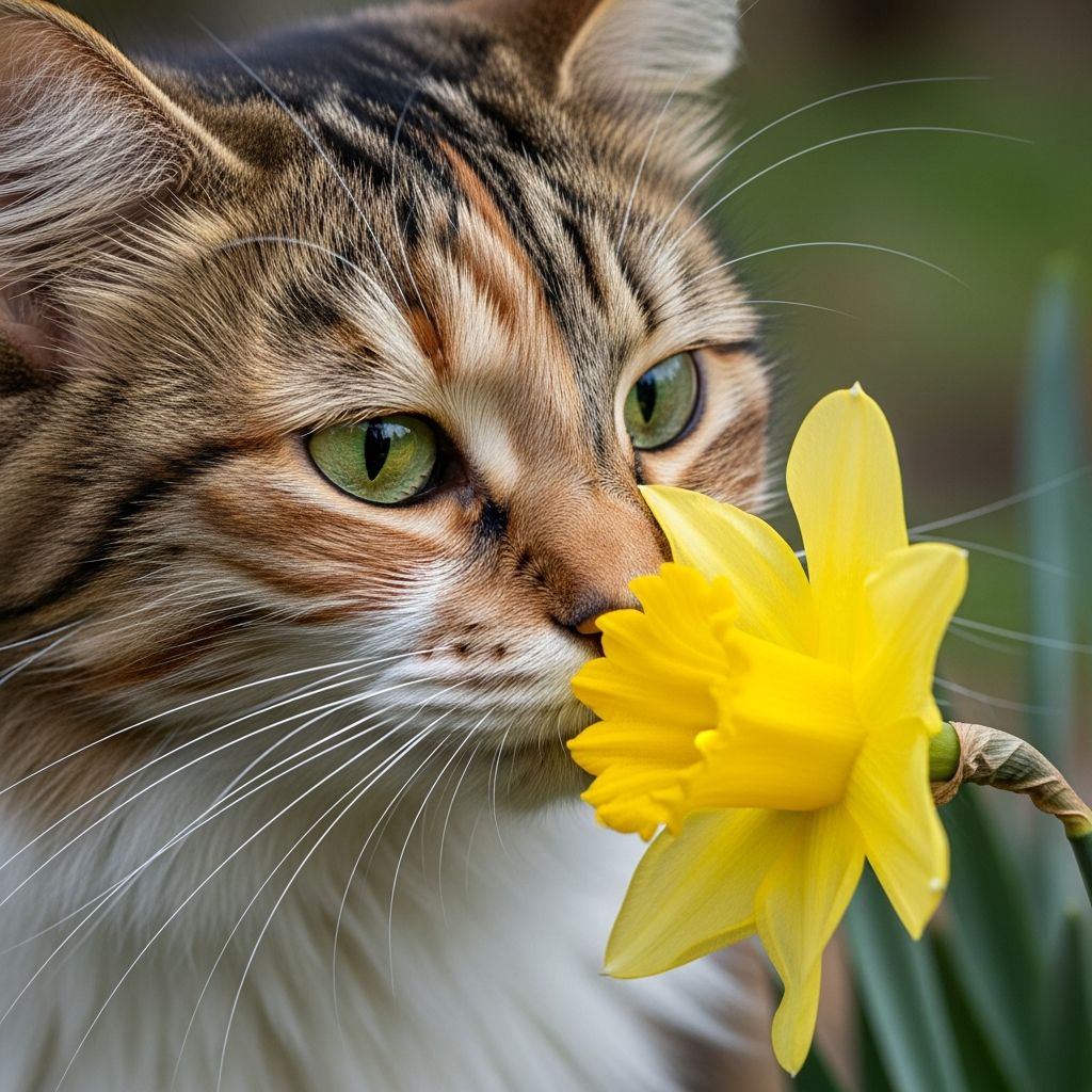 Discover why daffodils are toxic to cats, recognize poisoning symptoms, and learn essential safety tips for your feline friend.