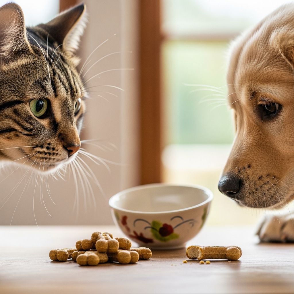 Can Cats Eat Dog Treats? Safety Guide & Nutrition Facts Learn if cat-safe dog treats exist and how to protect your feline friend from potential health risks.