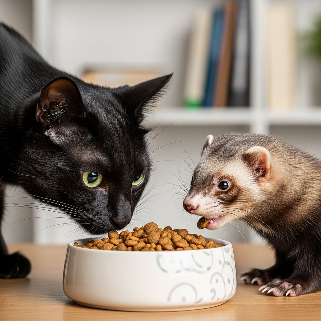 Can Cats Eat Ferret Food? Vet Guide To Safety And Risks Discover if ferret food is safe for cats, nutritional differences, risks, and better alternatives for your feline friend.
