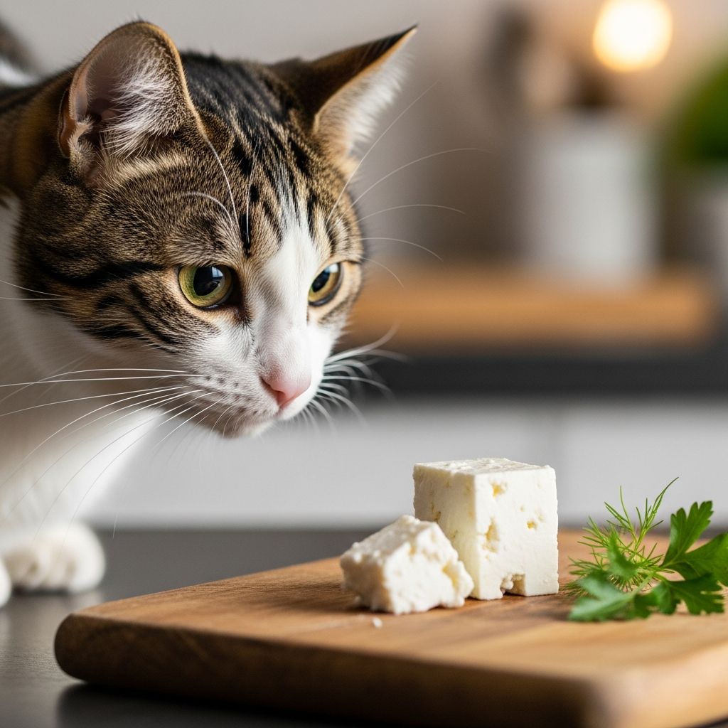 Discover if feta cheese is safe for cats, the hidden risks of salt and fat, and healthier treat alternatives for your feline friend.