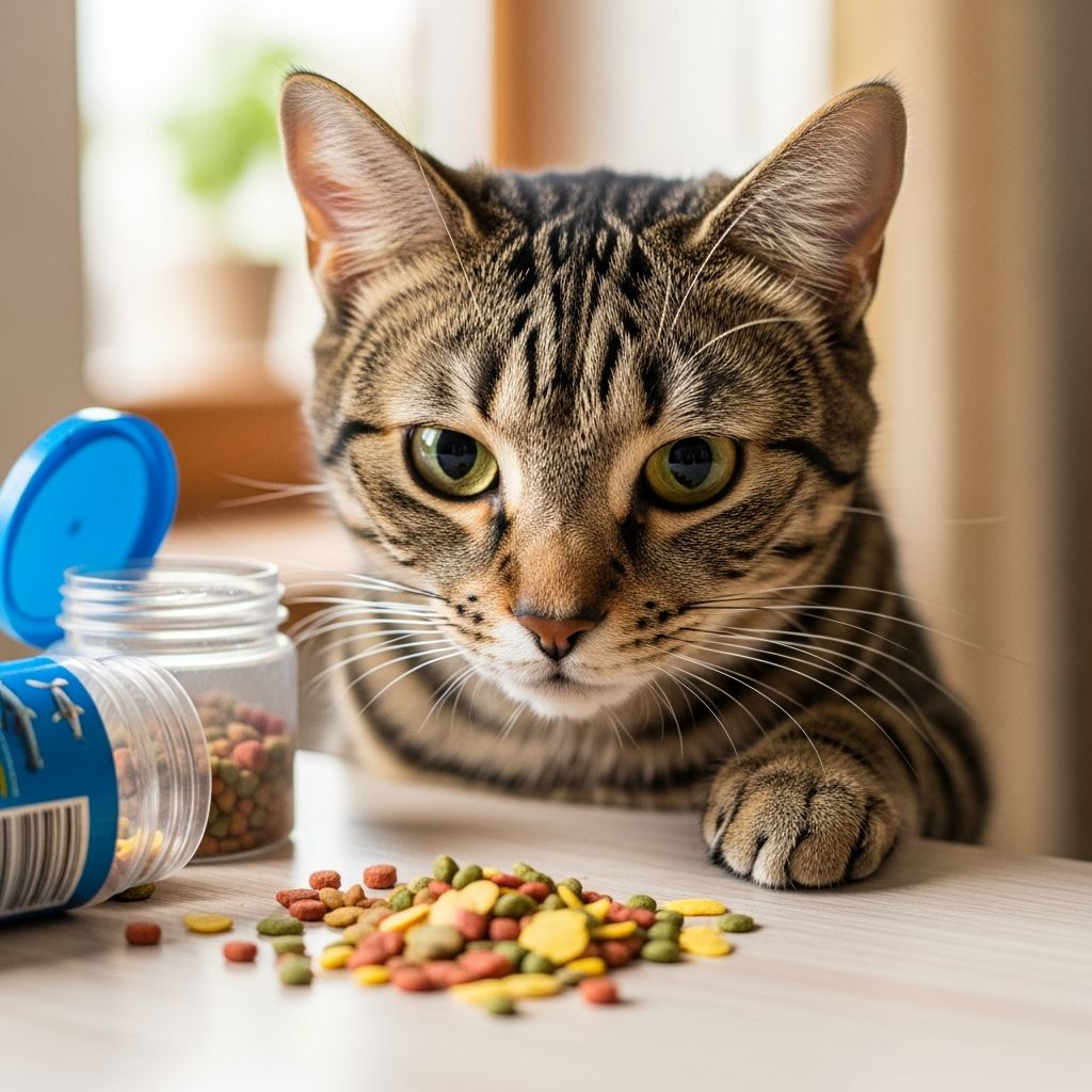 Discover if fish food is safe for cats, the risks involved, and healthier alternatives for your feline friend's diet.