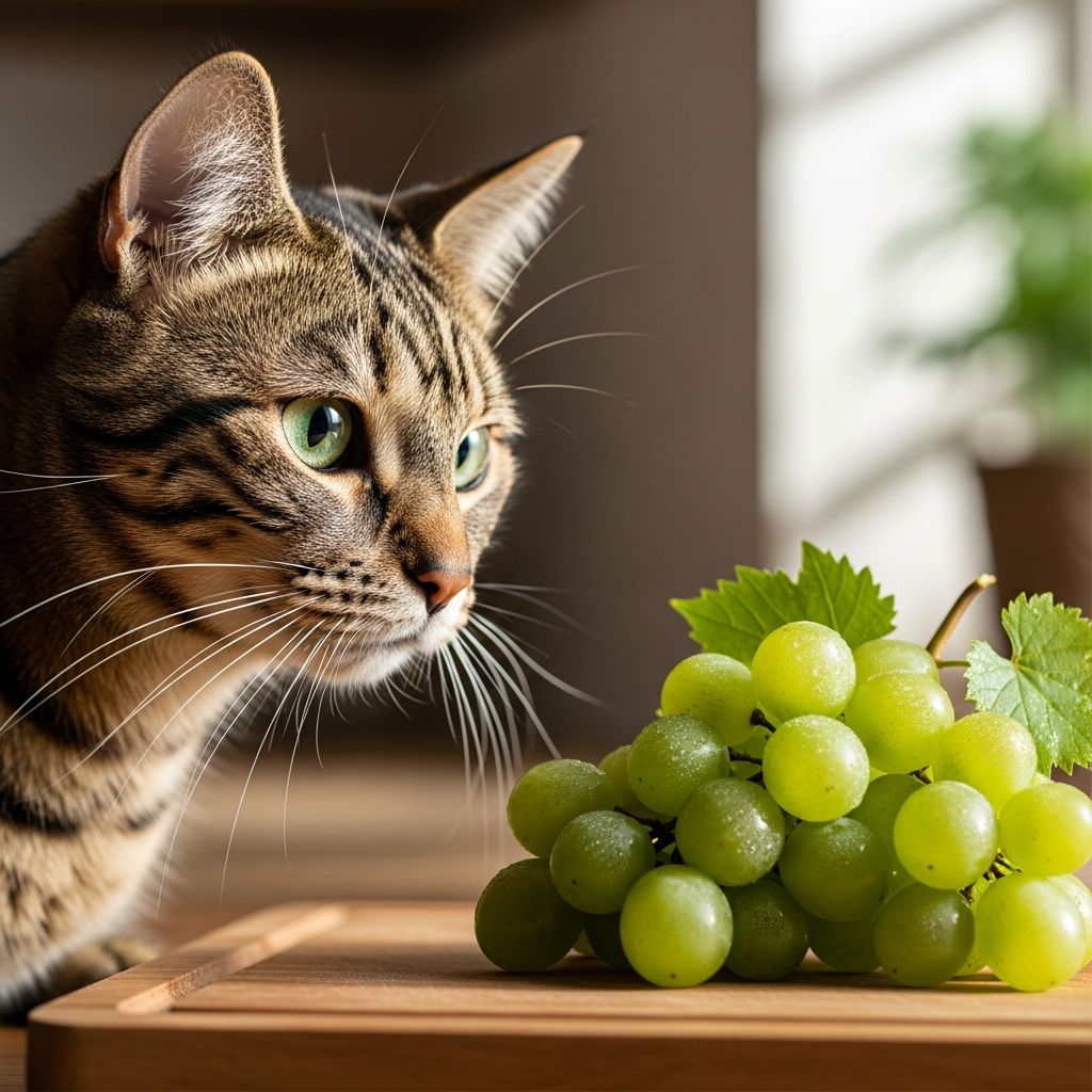 Discover why grapes are dangerous for cats, potential health risks, symptoms to watch for, and essential steps for pet safety.