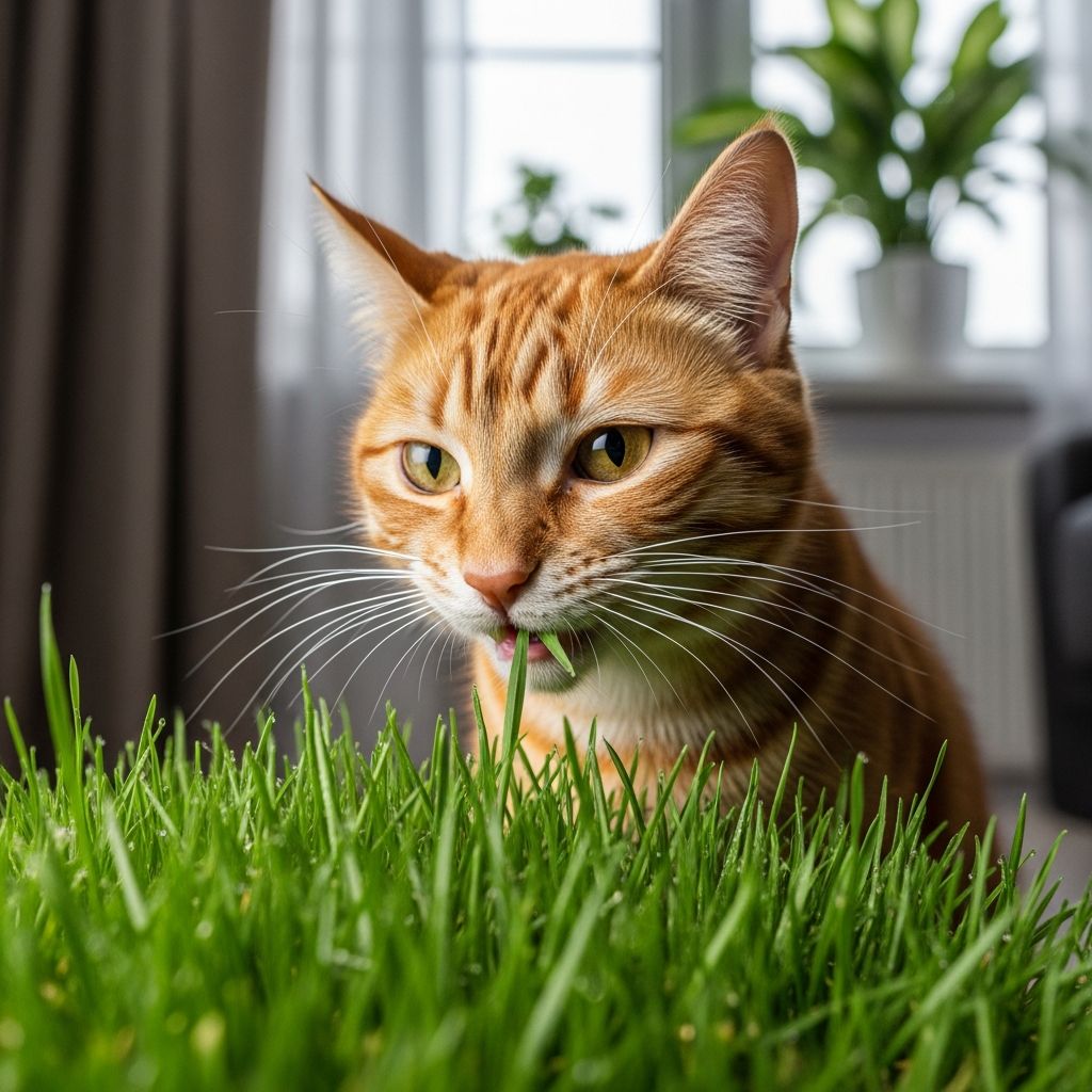 Can Cats Eat Grass? Safety Guide & Health Benefits Discover why cats eat grass, safety considerations, and how to provide safe alternatives for your feline friend.