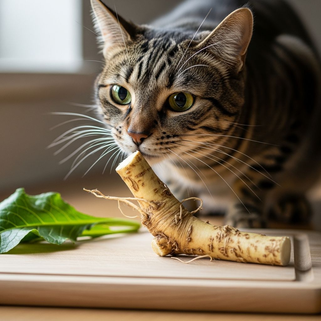 Discover if horseradish is safe for cats, its potential risks, benefits, and what to do if your feline sneaks a bite.
