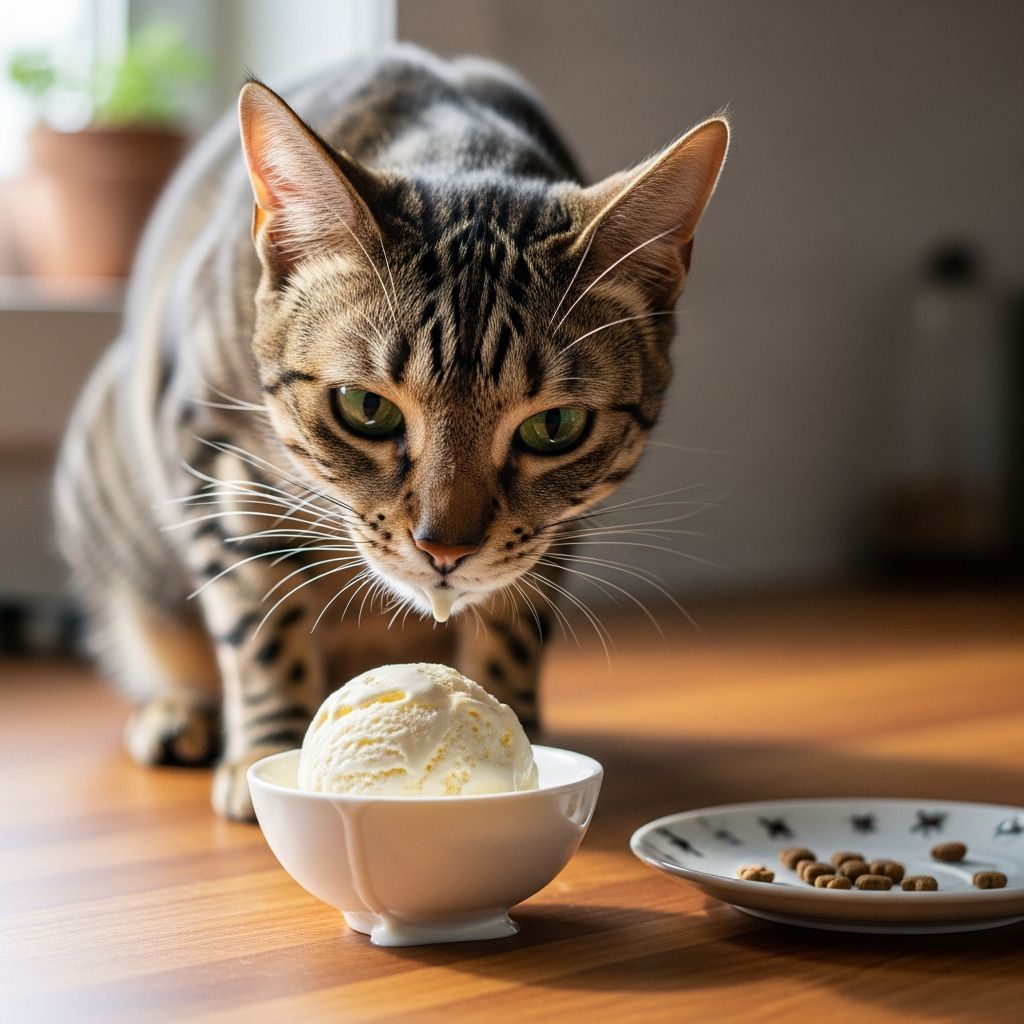 Learn why ice cream is dangerous for cats and discover healthy treat alternatives.