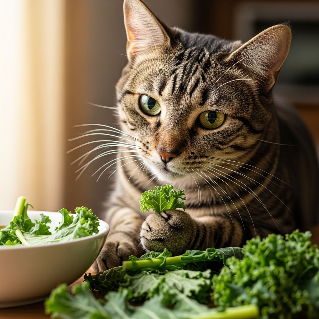 Learn if kale is safe for cats, its nutritional benefits, and how to serve it properly.