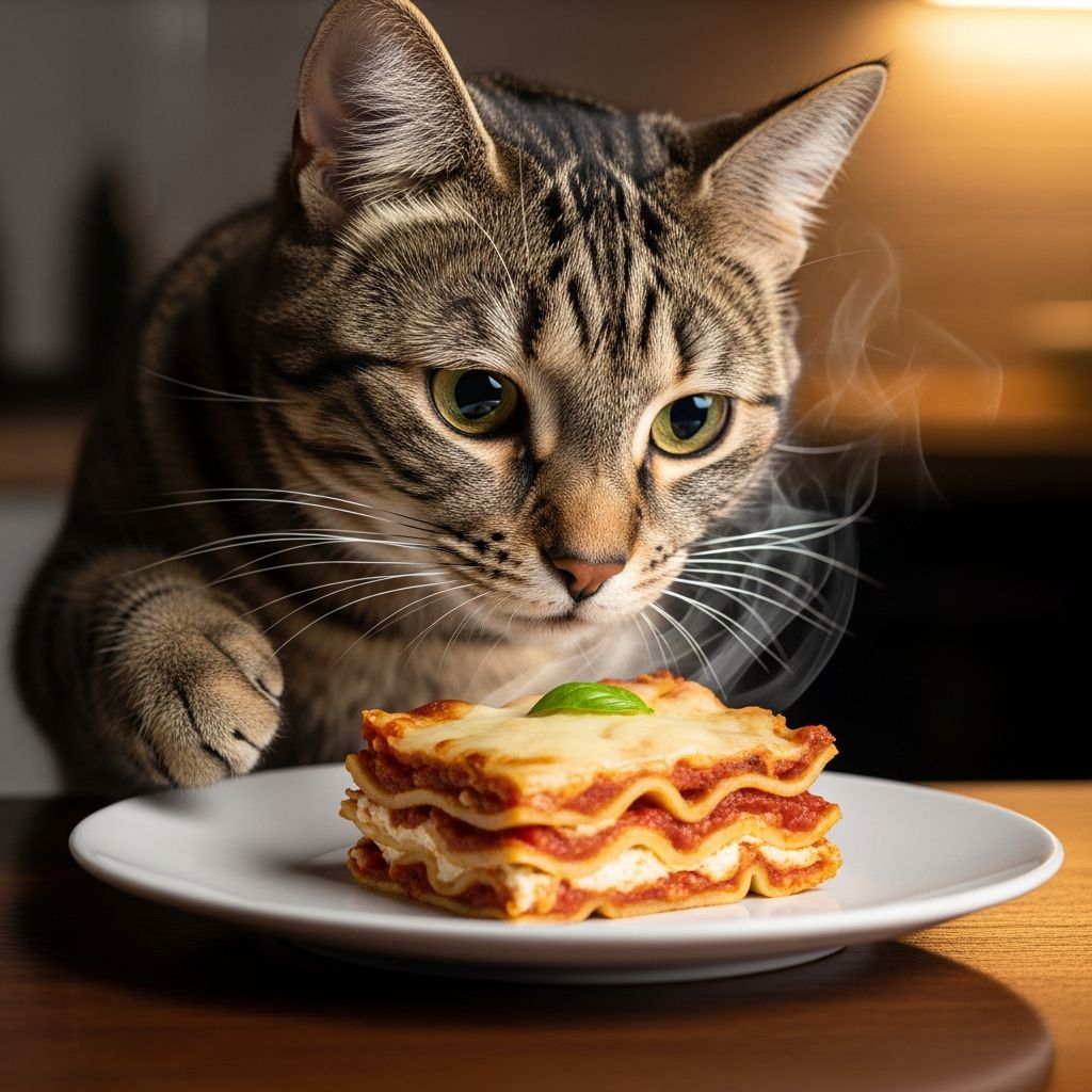 Can Cats Eat Lasagna? Risks, Symptoms, 5 Safe Alternatives Discover if lasagna is safe for cats, explore health risks from toxic ingredients, and learn safe alternatives for your feline friend.