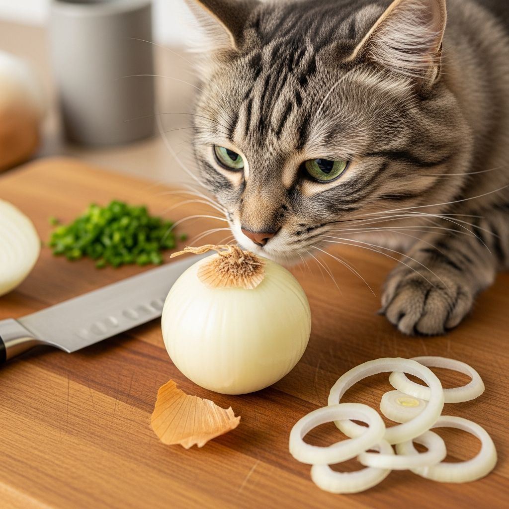 Can Cats Eat Onions? Symptoms, Risks & Safe Alternatives Discover why onions are toxic to cats, recognize symptoms, learn prevention tips, and find safe alternatives for your feline friend.