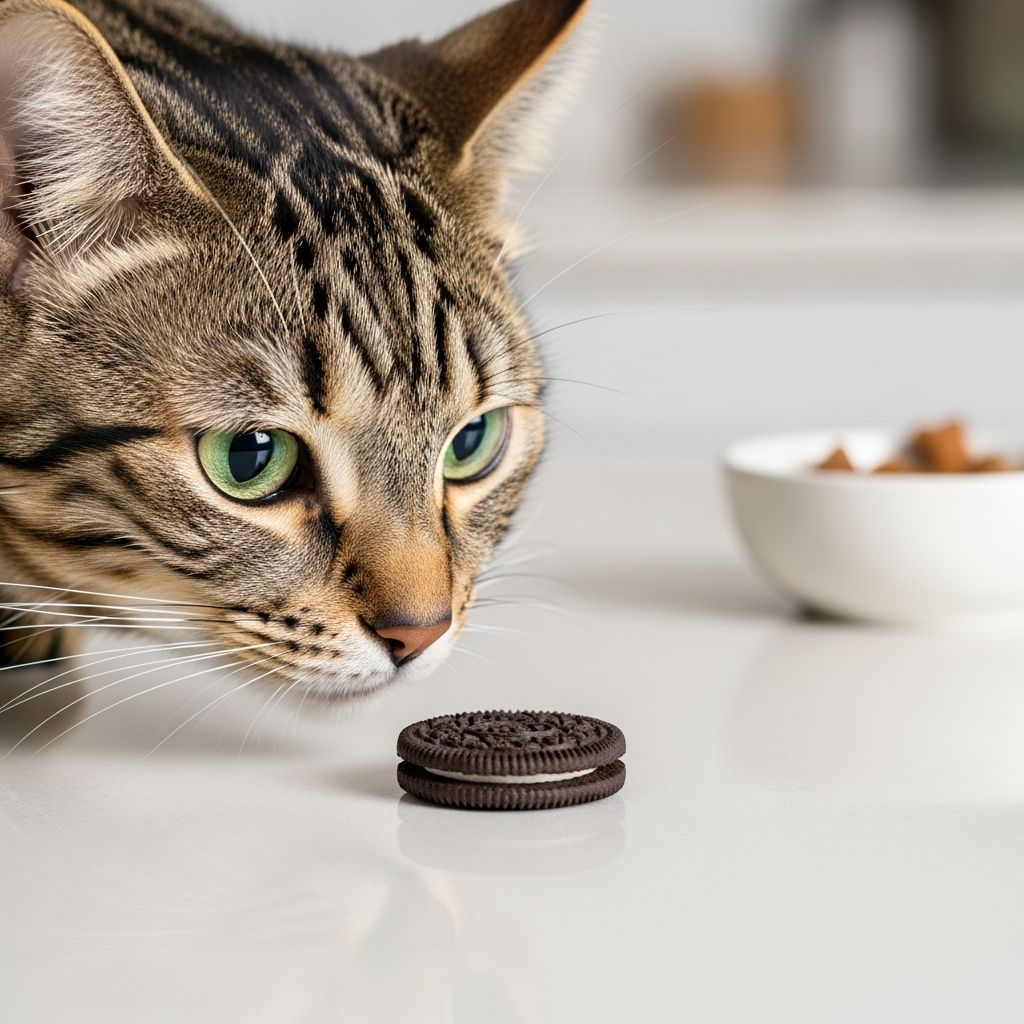 Discover why Oreos are dangerous for cats and what to do if your pet eats them.