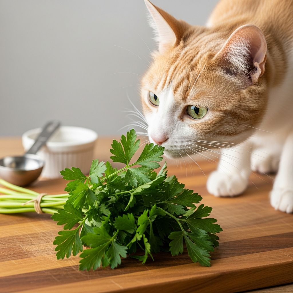 Can Cats Eat Parsley? Vet-Verified Facts & FAQ Discover if parsley is safe for cats, its health benefits, potential risks, and safe feeding guidelines from vet-approved sources.