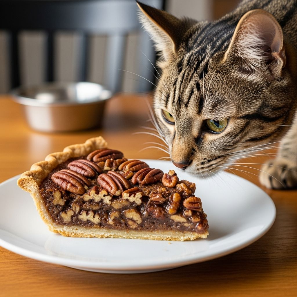 Can Cats Eat Pecan Pie? Vet-Approved Facts Discover whether pecan pie is safe for cats and learn about potential health risks.