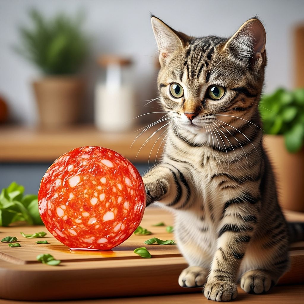 Can Cats Eat Pepperoni? Vet-Reviewed Safety Guide Discover why pepperoni is unsafe for cats and learn healthy alternatives for your feline friend.
