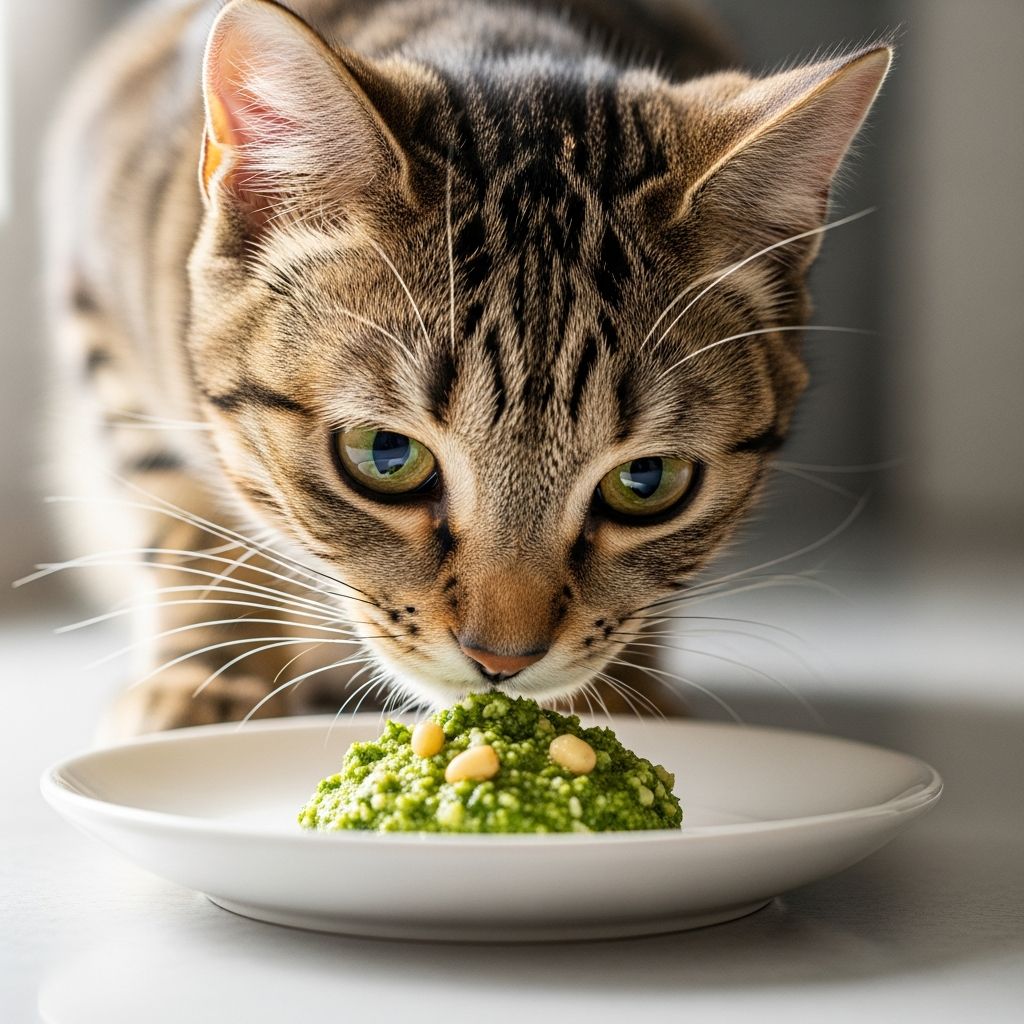 Can Cats Eat Pesto? 6 Hidden Dangers Cat Owners Must Know Discover why pesto is unsafe for cats, its toxic ingredients, symptoms to watch for, and safer treat alternatives for your feline friend.