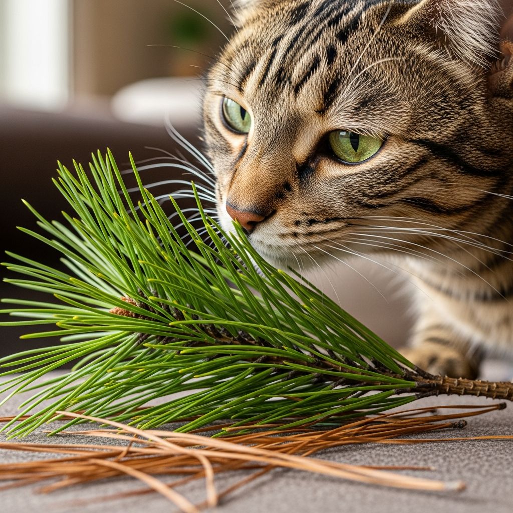 Discover if pine needles are safe for cats, the risks involved, symptoms to watch for, and vet-approved alternatives for a worry-free holiday season.