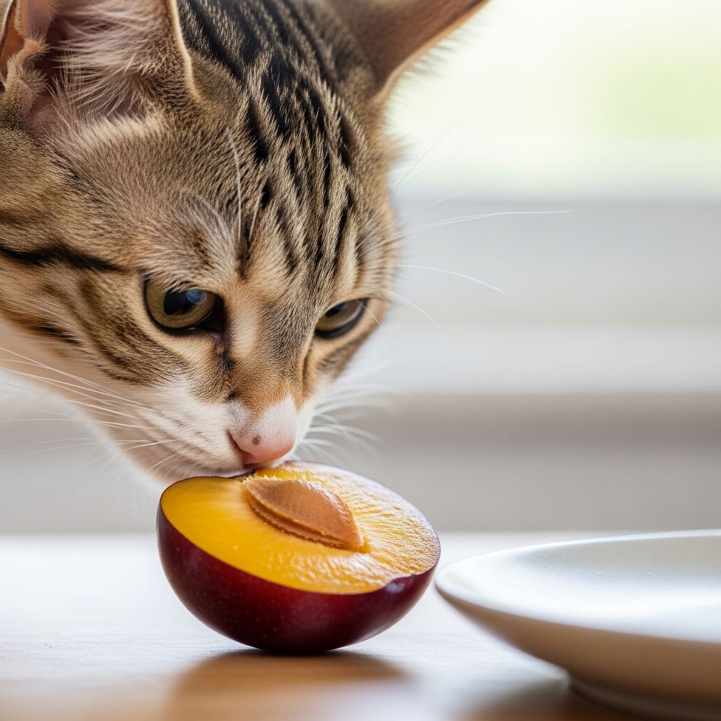 Can Cats Eat Plums? Essential Guide To Risks, Symptoms & Safety Discover if plums are safe for cats, the risks of pits and leaves, and safer treat alternatives for your feline friend.