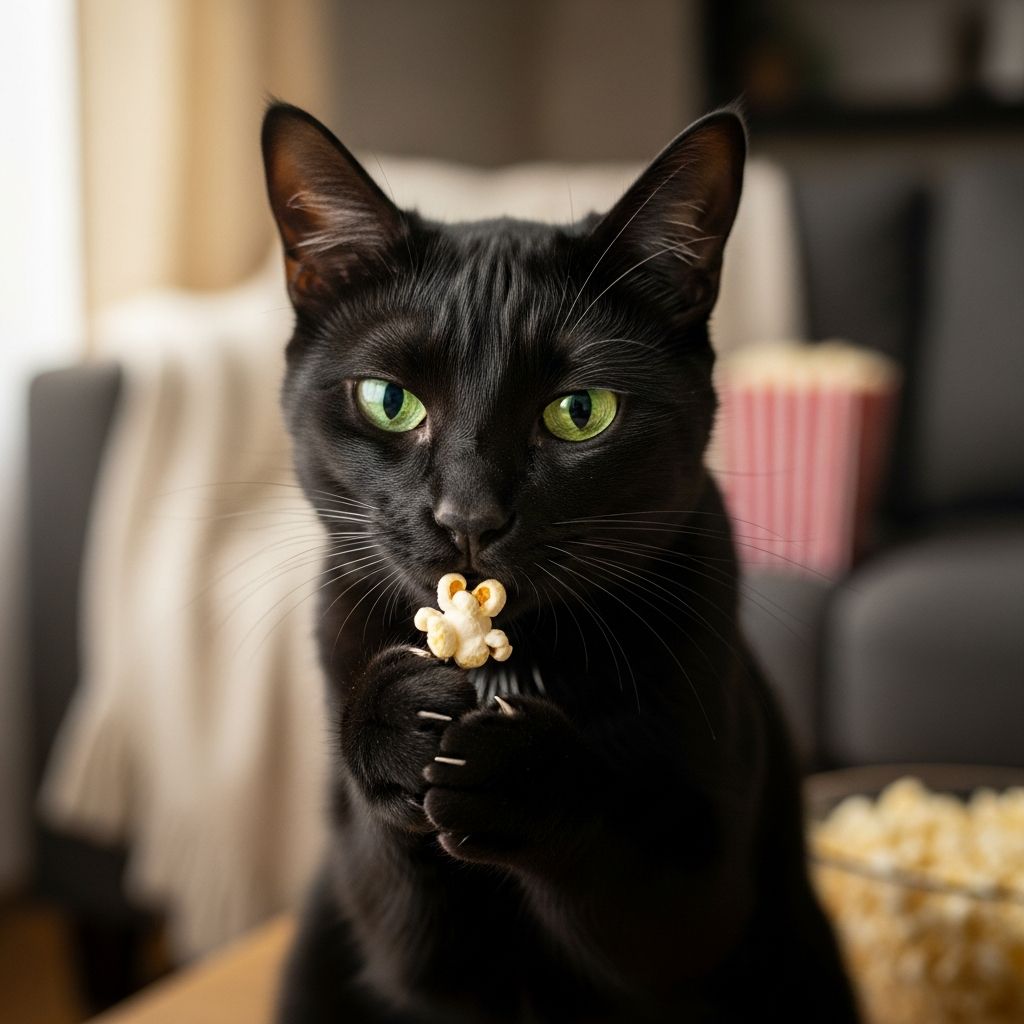 Can Cats Eat Popcorn? 5 Safe Serving Tips & Health Risks Discover if popcorn is safe for cats, the risks of flavored varieties, and healthier treat alternatives for your feline friend.