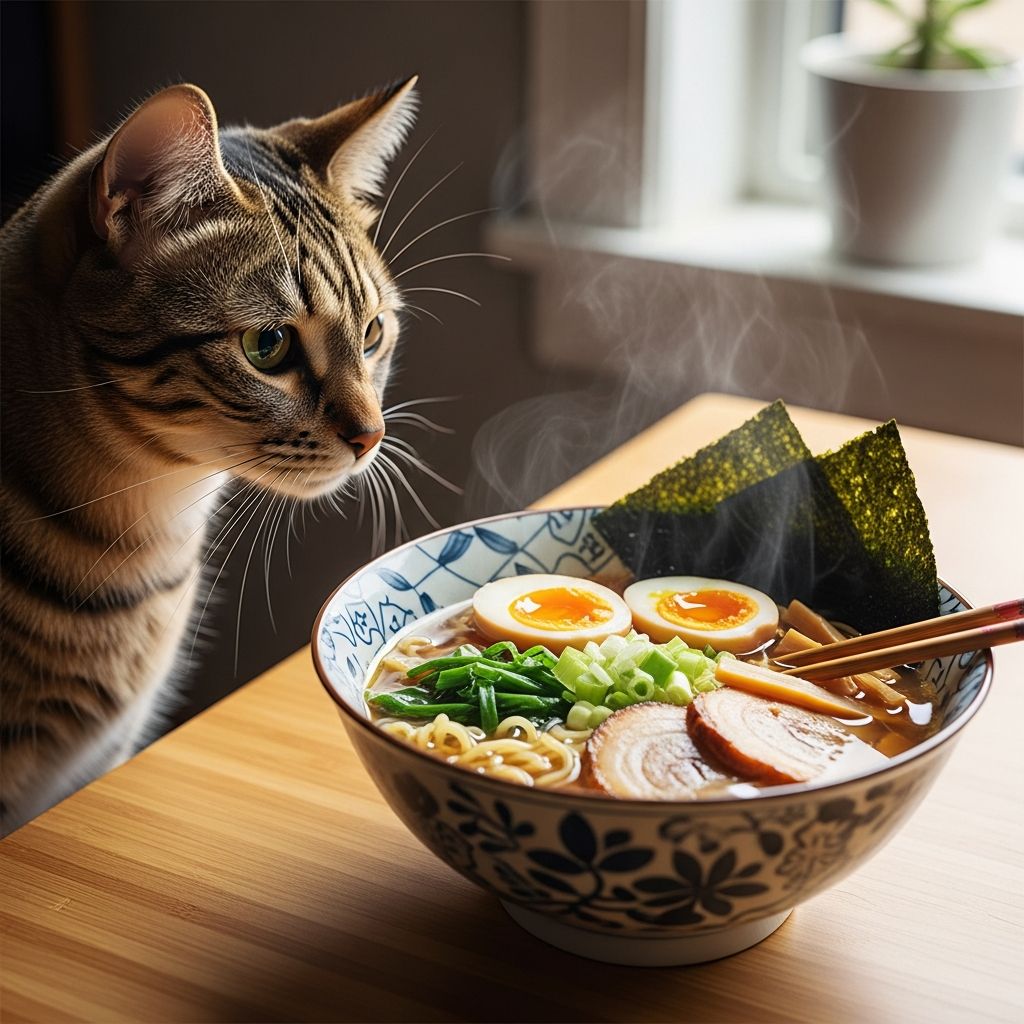 Can Cats Eat Ramen Noodles? Vet Guide To Risks & Alternatives Discover why ramen noodles are unsafe for cats, from high sodium risks to choking hazards and better treat alternatives.