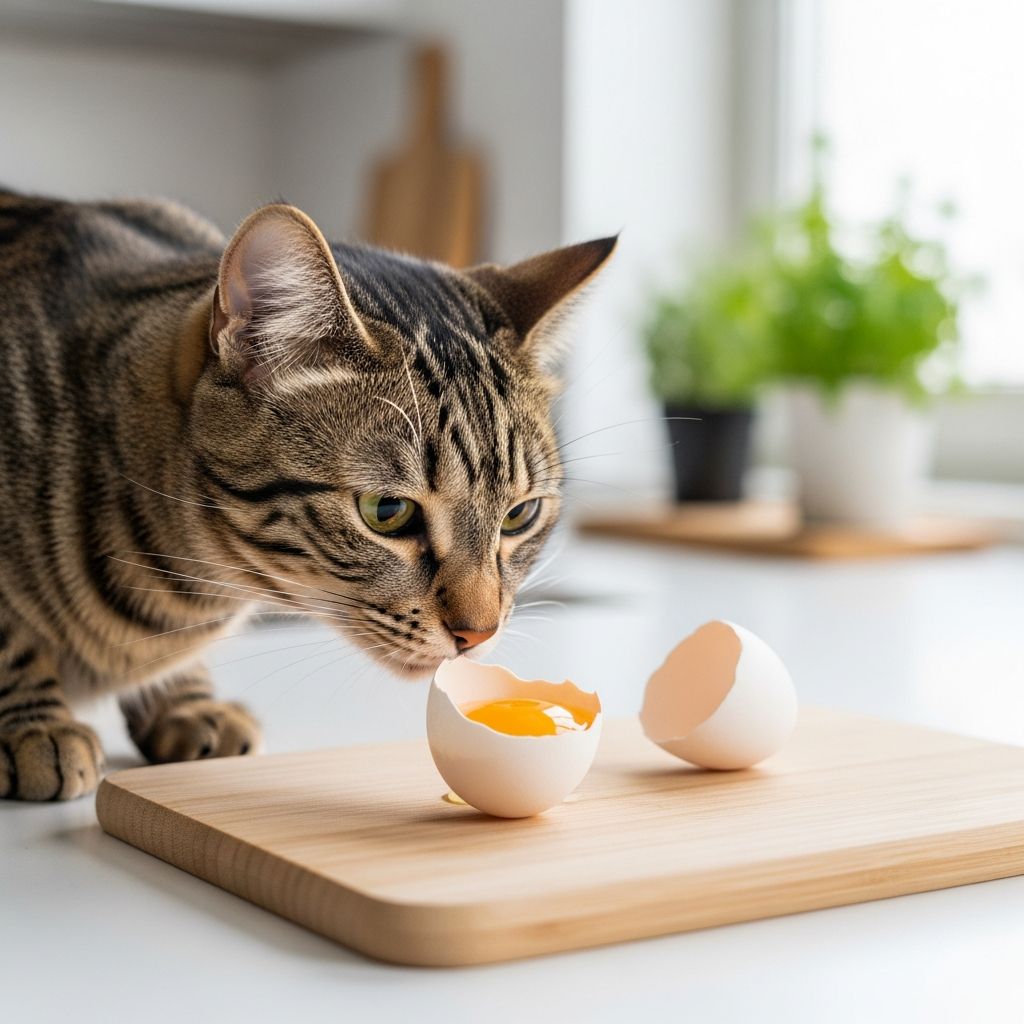 Learn whether raw eggs are safe for cats and discover the best ways to feed eggs to your feline companion.