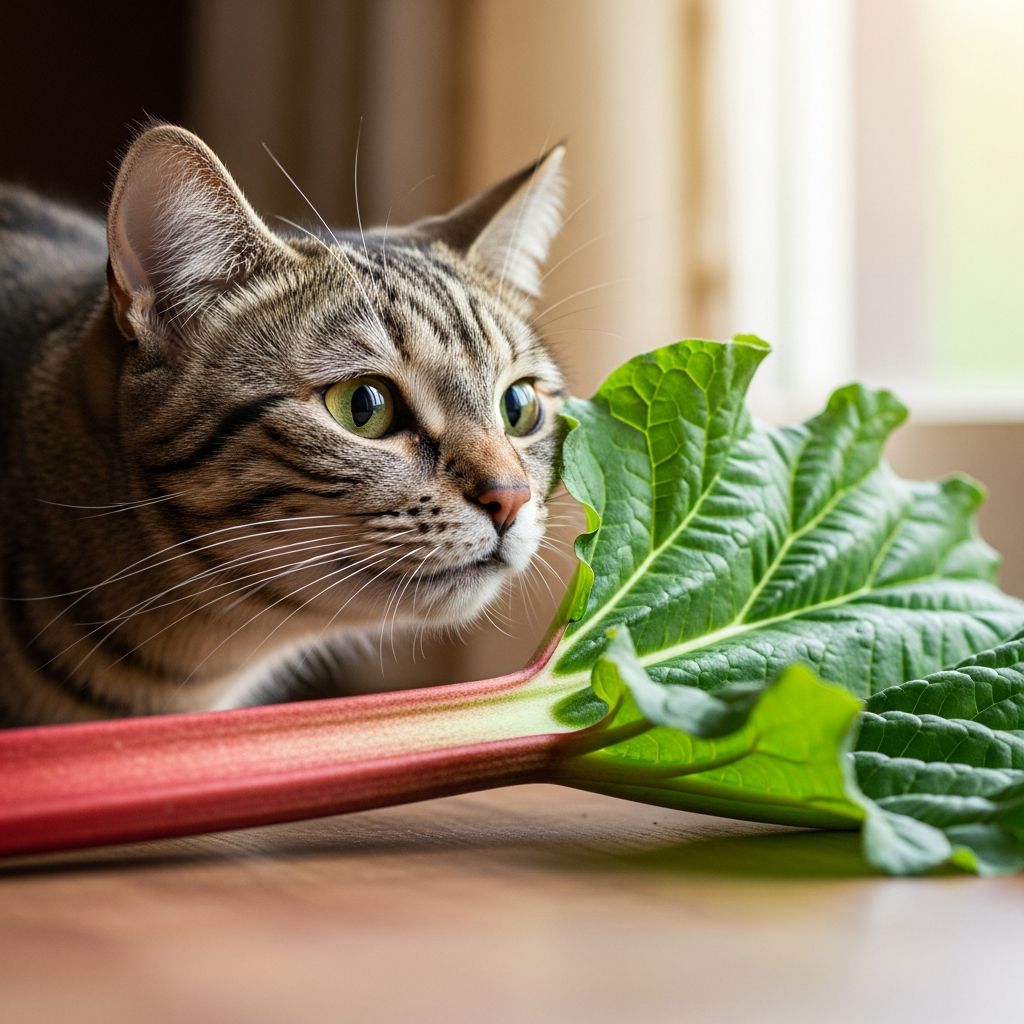 Can Cats Eat Rhubarb? Vet-Reviewed Risks Plus 6 Safe Veggies Discover why rhubarb is toxic to cats, the risks involved, symptoms to watch for, and safe vegetable alternatives for your feline friend.