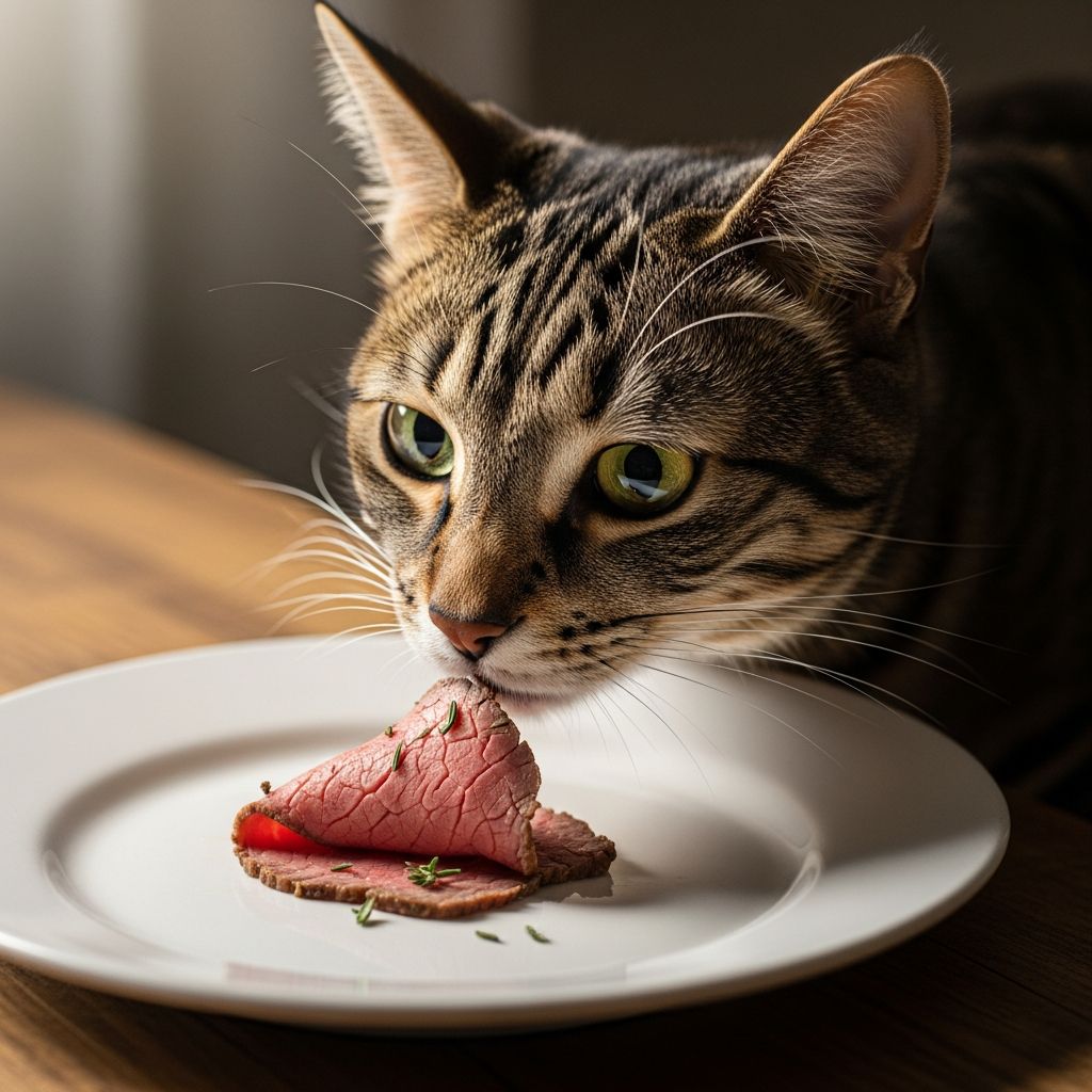 Can Cats Eat Roast Beef? Comprehensive Guide To Safe Treats Discover if roast beef is safe for cats, its nutritional benefits, potential risks, and safe feeding guidelines from vet-reviewed advice.