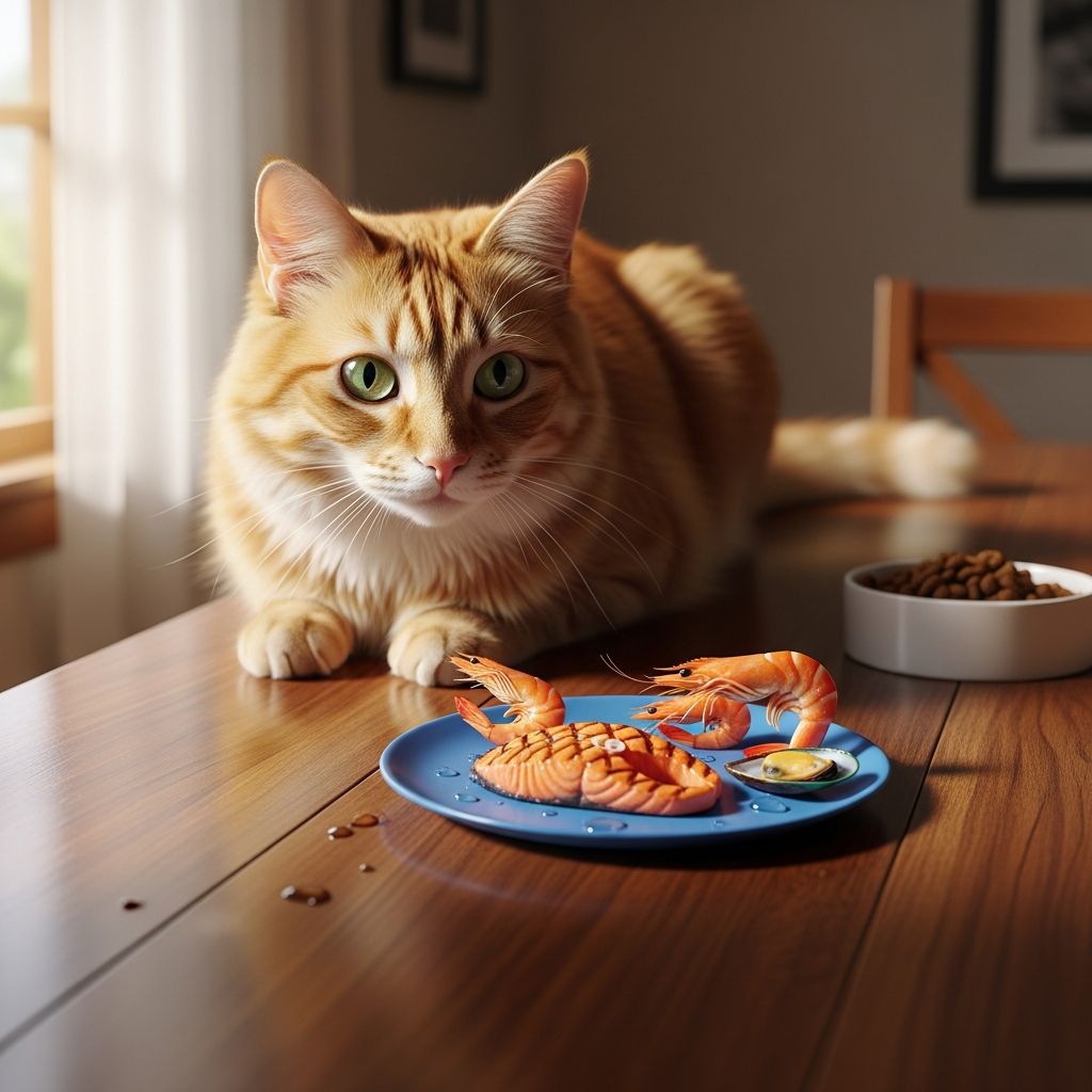 Can Cats Eat Seafood? Essential Guide To Safe Treats & Risks Discover if seafood is safe for cats, explore benefits, risks, and best practices for feeding fish and shellfish to your feline friend.