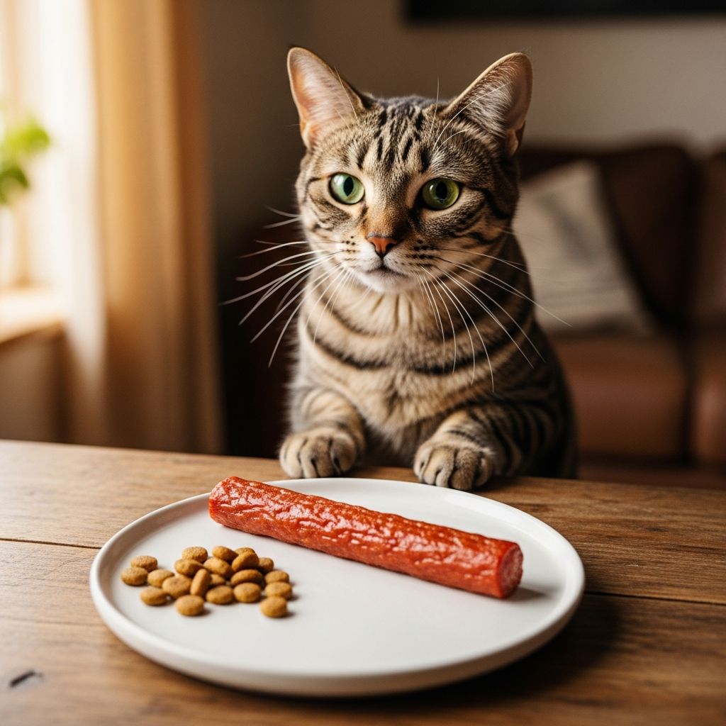 Can Cats Eat Slim Jims? 4 Risks And 4 Healthier Alternatives Discover if Slim Jims are safe for cats, explore ingredients, risks, and healthier treat alternatives for your feline friend.